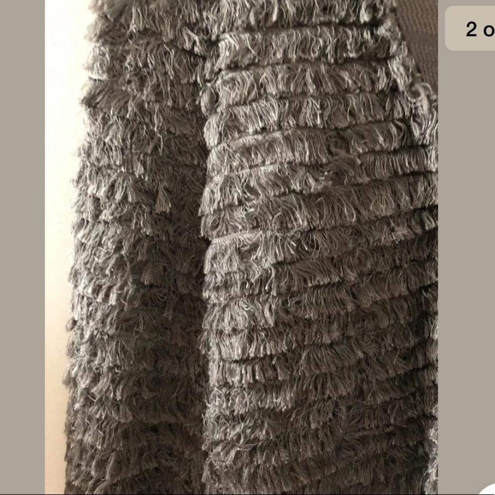 Micro Giovannini Fringed Jacket Sz IT 40 - Picture 2 of 8